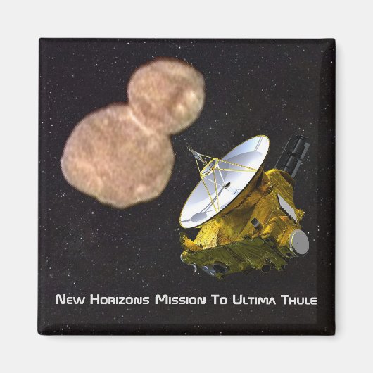 New Horizons-missie naar Ultima Thule Magneet (Voorkant)