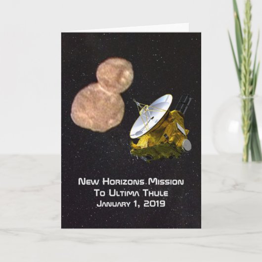 New Horizons Mission to Ultima Thule Kaart (Voorkant)