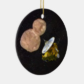 New Horizons Mission to Ultima Thule Keramisch Ornament (Rechts)