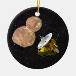 New Horizons Mission to Ultima Thule Keramisch Ornament