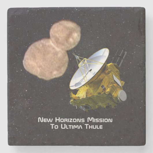 New Horizons Mission to Ultima Thule Stenen Onderzetter (Voorkant)