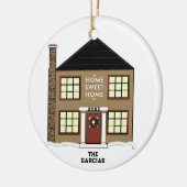 New House 2023 Collectible Keramisch Ornament (Links)