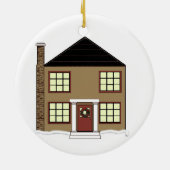 New House 2023 Collectible Keramisch Ornament (Achterkant)