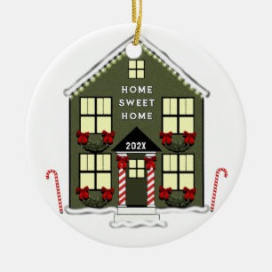 New House 2023 Keramisch Ornament