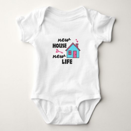 New House New Life Romper (Voorkant)