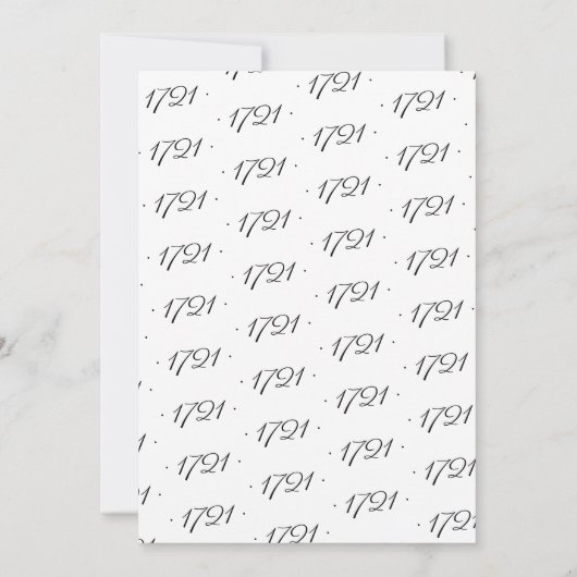 New House Number Elegant Photo Moving Aankondiging (Achterkant)