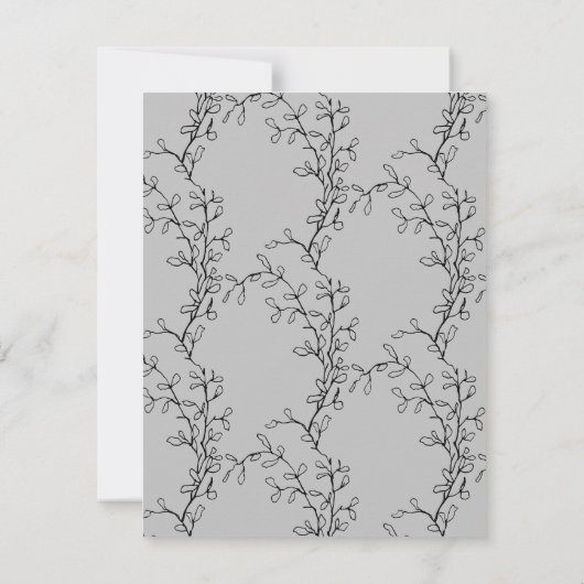 New House | Verplaatsingsaankondiging Kaart (Achterkant)