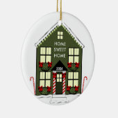 New House-versiering Keramisch Ornament (Rechts)