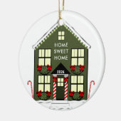 New House-versiering Keramisch Ornament (Links)