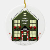 New House-versiering Keramisch Ornament (Voorkant)