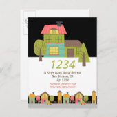 New House We hebben de aankondiging van thuis verp (Voorkant / Achterkant)