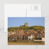 New housing en St Margaret Church, Whitby, Briefkaart (Voorkant / Achterkant)