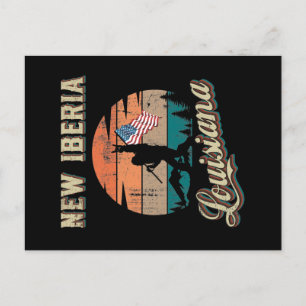 New Iberia Louisiana Briefkaart