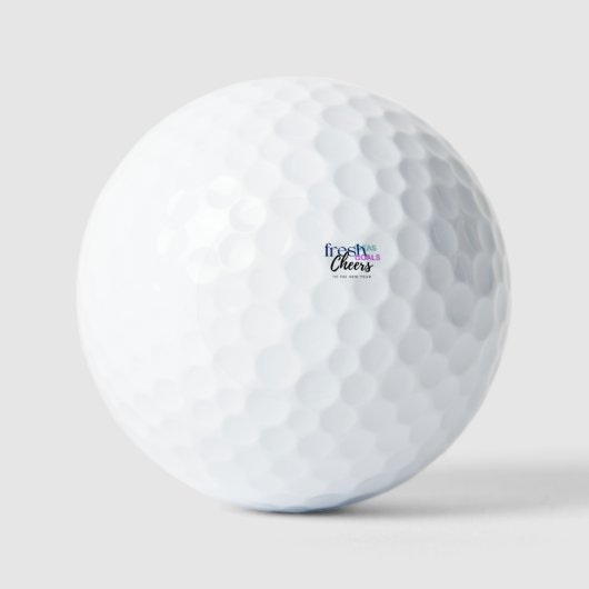 "new ideas" golfballen (Voorkant)