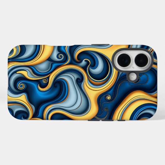 “New iPhone Model Designer Cover – Unique Texture  (Achterkant (horizontaal))