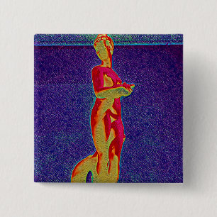 New Jazz Vierkante Button 5,1 Cm