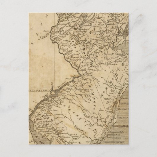 New Jersey 11 Briefkaart (Voorkant)