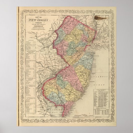 New Jersey 12 Poster (Voorkant)