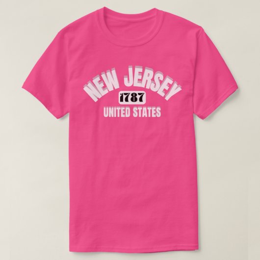 NEW JERSEY 12 T-SHIRT (Design voorkant)