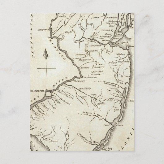 New Jersey 13 Briefkaart (Voorkant)