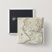 New Jersey 13 Vierkante Button 5,1 Cm (Voorkant /achterkant)