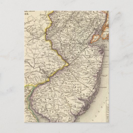 New Jersey 14 Briefkaart (Voorkant)