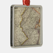 New Jersey 14 Metalen Ornament (Rechts)