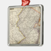 New Jersey 14 Metalen Ornament (Links)