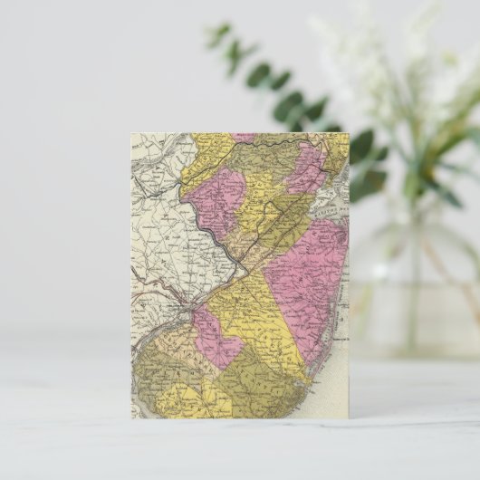 New Jersey 15 Briefkaart (Staand voorkant)