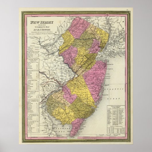 New Jersey 16 Poster (Voorkant)