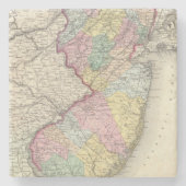 New Jersey 2 Stenen Onderzetter (Voorkant)