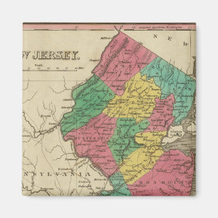New Jersey 3 Magneet