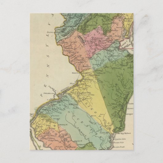 New Jersey 4 Briefkaart (Voorkant)