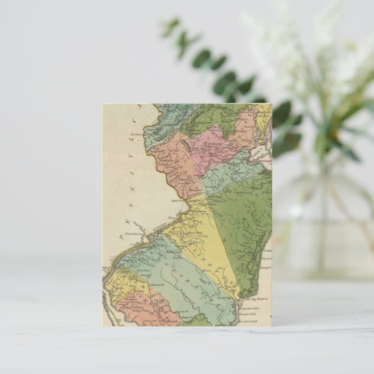 New Jersey 4 Briefkaart (Staand voorkant)