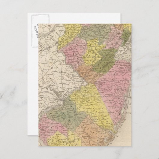 New Jersey 4 Briefkaart (Voorkant / Achterkant)