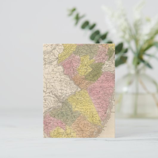 New Jersey 4 Briefkaart (Staand voorkant)