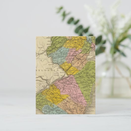 New Jersey 5 Briefkaart (Staand voorkant)