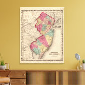 New Jersey 5 Canvas Afdruk (Insitu (Woonkamer))