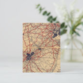 New Jersey 6 Briefkaart (Staand voorkant)