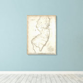 New Jersey 7 Canvas Afdruk (Insitu (Houten vloer))