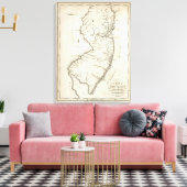 New Jersey 7 Canvas Afdruk (Insitu (Woonkamer))