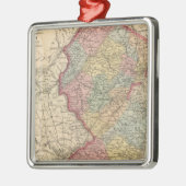New Jersey 7 Metalen Ornament (Links)