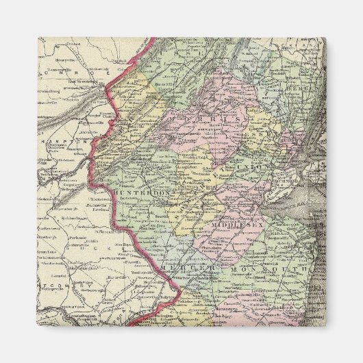 New Jersey 8 Magneet (Voorkant)