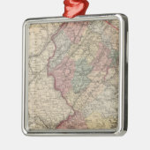 New Jersey 9 Metalen Ornament (Links)