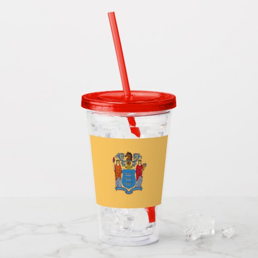 New Jersey Acryl Drinkbeker (Voorkant ijs)