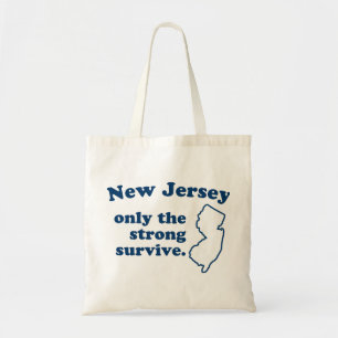 New Jersey alleen maar het sterke Survive Tote Bag