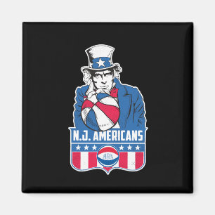 New Jersey Amerikaanse basketbal oom Sam Magneet