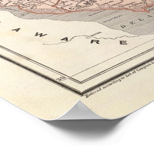 New Jersey Atlas Map Poster (Hoek)