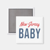 New Jersey Baby Magneet (Voorkant / Achterkant)