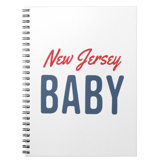 New Jersey Baby Notitieboek (Voorkant)